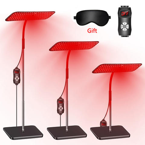 LED Rotlichttherapielampe 660nm 850nm Ständer Gesicht Muskelgelenkschmerzen Nahinfrarot