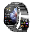 LIGE EKG+PPG Smartwatch Blutfett Harnsäure Blutdruck Temperatur Bluetooth-Anruf Herren Damen