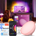 Tuya WLAN Bluetooth LED Smart Nachtlicht Dimmbar Tischlampe RGB Sprachsteuerung APP Google Alexa