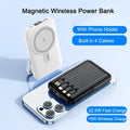Magnetische Kabellose Powerbank 20000mAh 22.5W Schnellladen MagSafe-kompatibel iPhone Samsung Smart