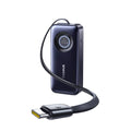 Baseus 67W Powerbank 20000mAh Einziehbares USB-C Kabel Integriert Schnellladung Laptop iPhone