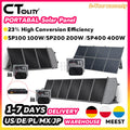 CTOLITY 400W 200W 100W Faltbares Solarpanel Camping Wohnmobil Bootsfahren 23% hoher Wirkungsgrad