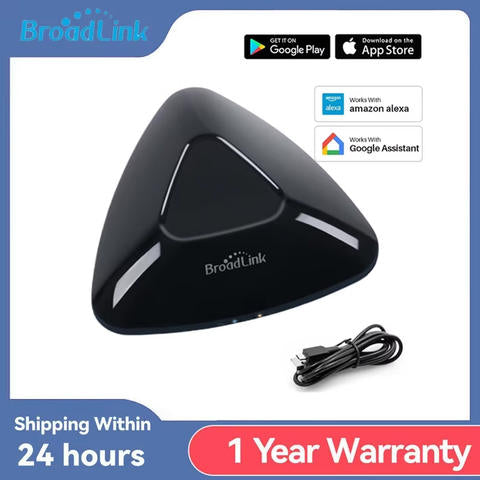 Broadlink RM MAX Smart Home Hub WiFi BLE Universal IR RF TV Klimaanlage Alexa Google