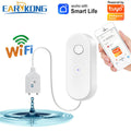 Tuya WiFi Smart Wasser Leck Sensor Flüssigkeit Leckage Überlauf Detektor SmartLife APP