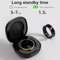 R09 Smart Ring Ladehülle Herzfrequenz Blutsauerstoff Hauttemperatur 5ATM Android iOS