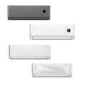 Smart Mini-Split Wärmepumpe 24000 BTU 2-Ton 18.5 SEER2 Inverter WLAN 208/230V Klimaanlage Smart