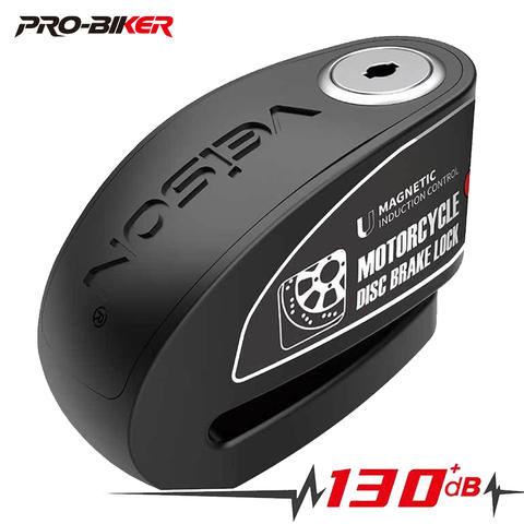 Motorrad Smart Alarmschloss Wasserdicht Disc Lock Scheibenbremsschloss Elektrisch Intelligenter Steuerbarer Alarm