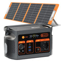 FlashFish 300W Tragbare Powerstation Solargenerator 179,2Wh LiFePO4-Akku für Zuhause, Outdoor, Camping, Notfälle, Mobile Stromversorgung