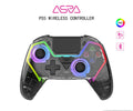 Transparenter Wireless Controller PS5 PC iOS Android Steam BT5.3 Touchpad Hall-Trigger Makrotaste Gaming Gamepad