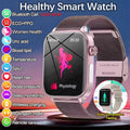 Smartwatch Blutfette Harnsäure Blutdruck EKG+PPG Bluetooth-Anruf Gesundheitsuhr Männer