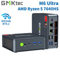 GMKtec M6 Ultra Gaming Mini-PC AMD Ryzen 5 7640HS Desktop WiFi 6 BT5.2 Triple 4K Display