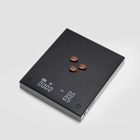 TIMEMORE Black Mirror Basic2 Plus Digital Kaffee Küchenwaage Zeitanzeige USB Leichtgewicht Smart