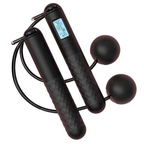Kabelloses Springseil Digital Zähler Gewichtsreduktion Smart Skip Rope Einstellbar Gewichtet