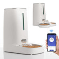 Smart Futterautomat 4L für 2 Katzen WiFi APP Zeitsteuerung Trockenfutter Automatisch Hund Smart