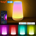 USB Aufladbare Tuya WiFi Smart Schreibtischlampe Dimmbar App RGB Touch Schlafzimmer Nachtlicht Alexa