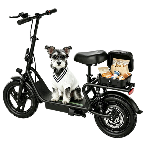 ATSANT EBS2 600W E-Scooter Mit Sitz 54.6V 22.5Ah 100km Reichweite 35km/h 14 Zoll