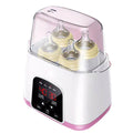 Smart Babyflaschenwärmer Thermostat 2-in-1 UV-Sterilisator LED Desinfektion Milchflasche Smart