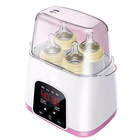 Smart Babyflaschenwärmer Thermostat 2-in-1 UV-Sterilisator LED Desinfektion Milchflasche Smart