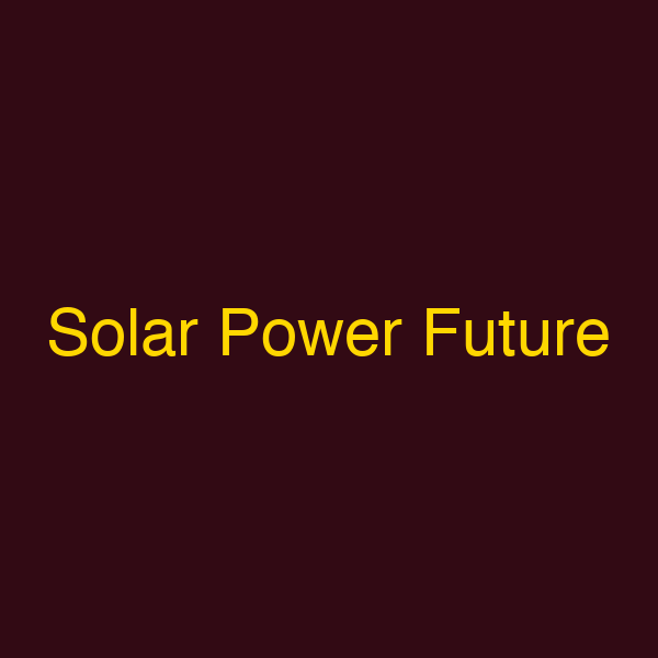 Solar Power Future