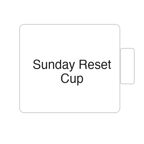 Sunday Reset Cup | Tasse