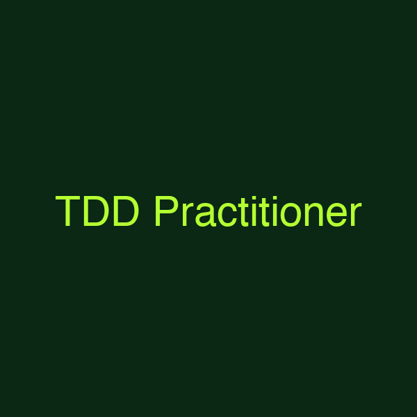 TDD Practitioner