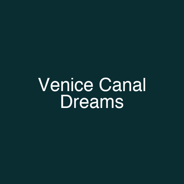 Venice Canal Dreams