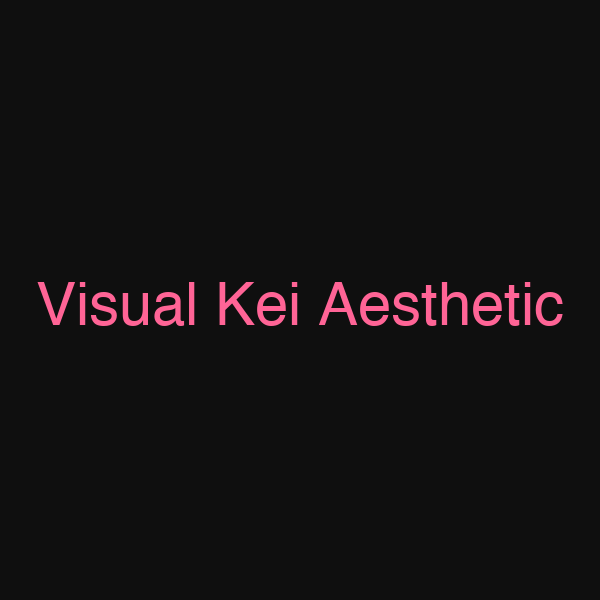 Visual Kei Aesthetic