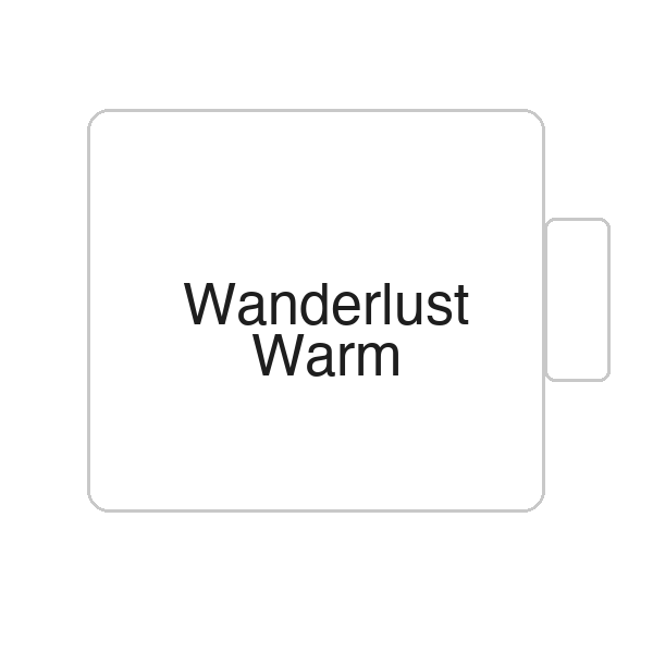Wanderlust Warm | Tasse
