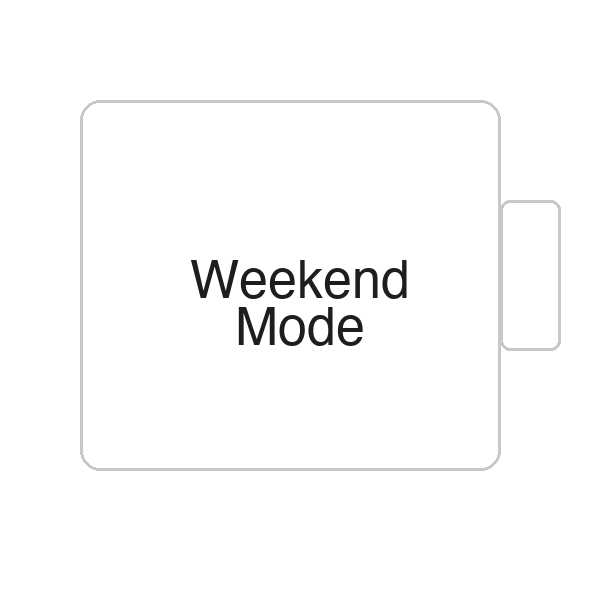 Weekend Mode | Tasse