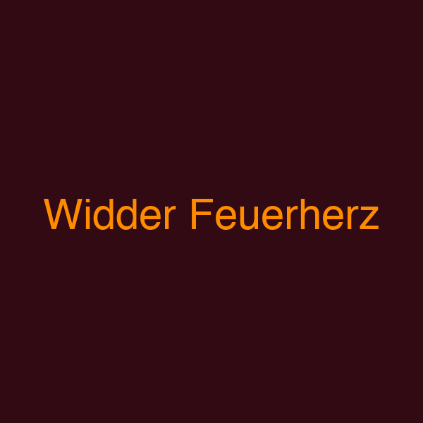 Widder Feuerherz