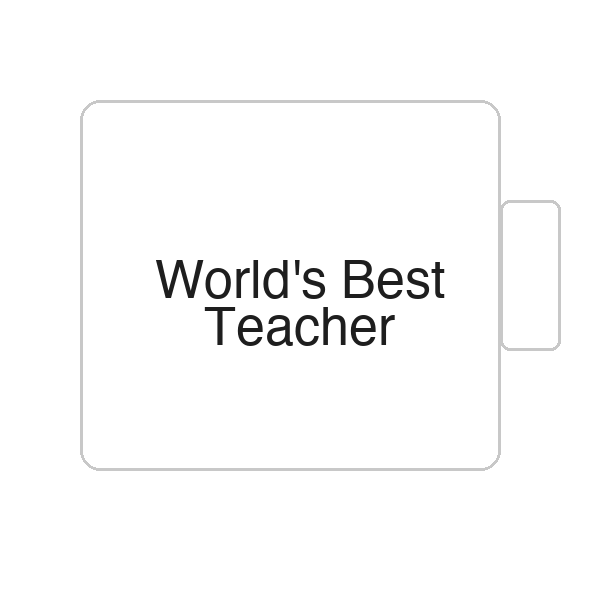 World's Best Teacher | Tasse