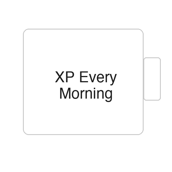 XP Every Morning | Tasse
