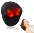 Smart Massage Cushion 3 Speed Multifunction Neck Back Shoulder Massager With Heat Relief Home Office Car Portable Relaxation Gift