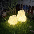 Outdoor Waterproof Courtyard Garden Villa Stone Resin Waterproof Floor Lamp