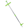Weed Puller Twister Stand Up Root Removal Hand Tool 3 Claws Aluminum Grass Manual Remover 38.98in Long Handle With...