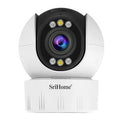 Srihome SH046 4MP 5G WiFi Indoor PTZ Camera 5X Optical Zoom Wireless Auto Tracking Night Vision Two-way Audio Smart Home Security Cameras