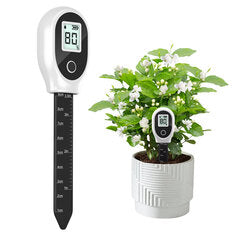 SGS10 Digital Moisture Meter High Accuracy Soil Humidity Sensor with Backlight and Scale for Garden Lawn Farm Orchard