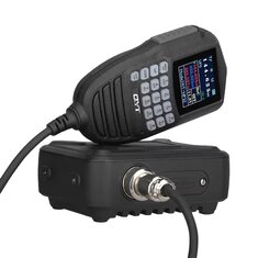 QYT KT-WP12 Mini Dual Band Mobile Radio 25W High Power 200 Channels 136-174MHz 400-470MHz VHF UHF Long Range Car Two Way Radio Transceiver