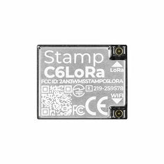 M5Stack M5Stamp C6LoRa Module ESP32-C6 SX1262 850-960MHz 2.4GHz Wi-Fi 6 Dual IPEX-4 LoRa Transceiver Module
