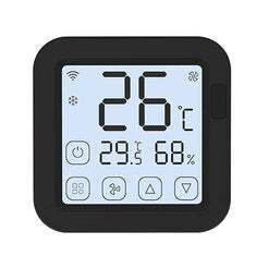 MOES Tuya Smart WiFi IR Thermostat Controller LCD Touch Screen Wireless Remote Temp & Humidity Sensor Work with Alexa Google Home