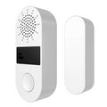 Tuya WiFi/Zigbee Door Window Sensor 130DB Sound Light Alarm Wireless Door Detector SmartLife APP Voice Control with Alexa Google Assistant