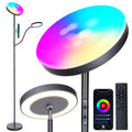 [EU Direct] BlitzWill® BWL-FL6 36W Smart RGB Floor Lamp with Dual Heads Triple Light Zones Dimmable CCT Lighting APP & Remote Control