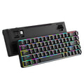 HXSJ V800 Tri-mode Wireless Mechanical Keyboard 68 Keys Hot-swappable RGB