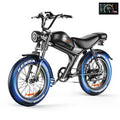 [EU Direct] Emoko C93 Electric Bike 48V 35Ah Battery 1000W Motor Recommended Top Speed 25KM/H 20inch Tires 120-150KM Max Range 180KG Max Load Electric Bicycle