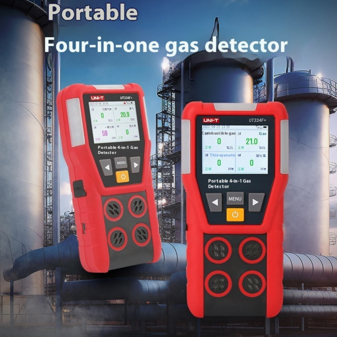 Four-in-one Gas Detection Toxic And Harmful Air Concentration Alarm