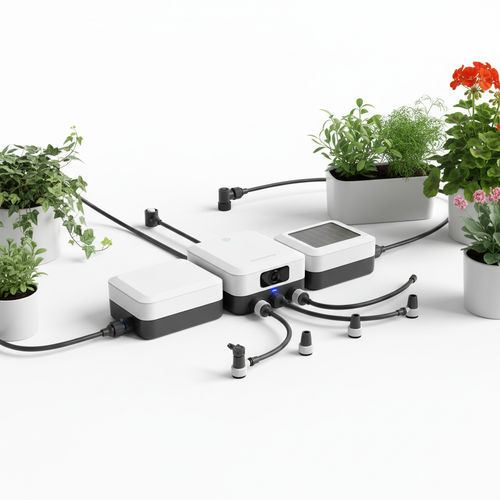 AI-gesteuertes Balkon-Bewässerungssystem Pro