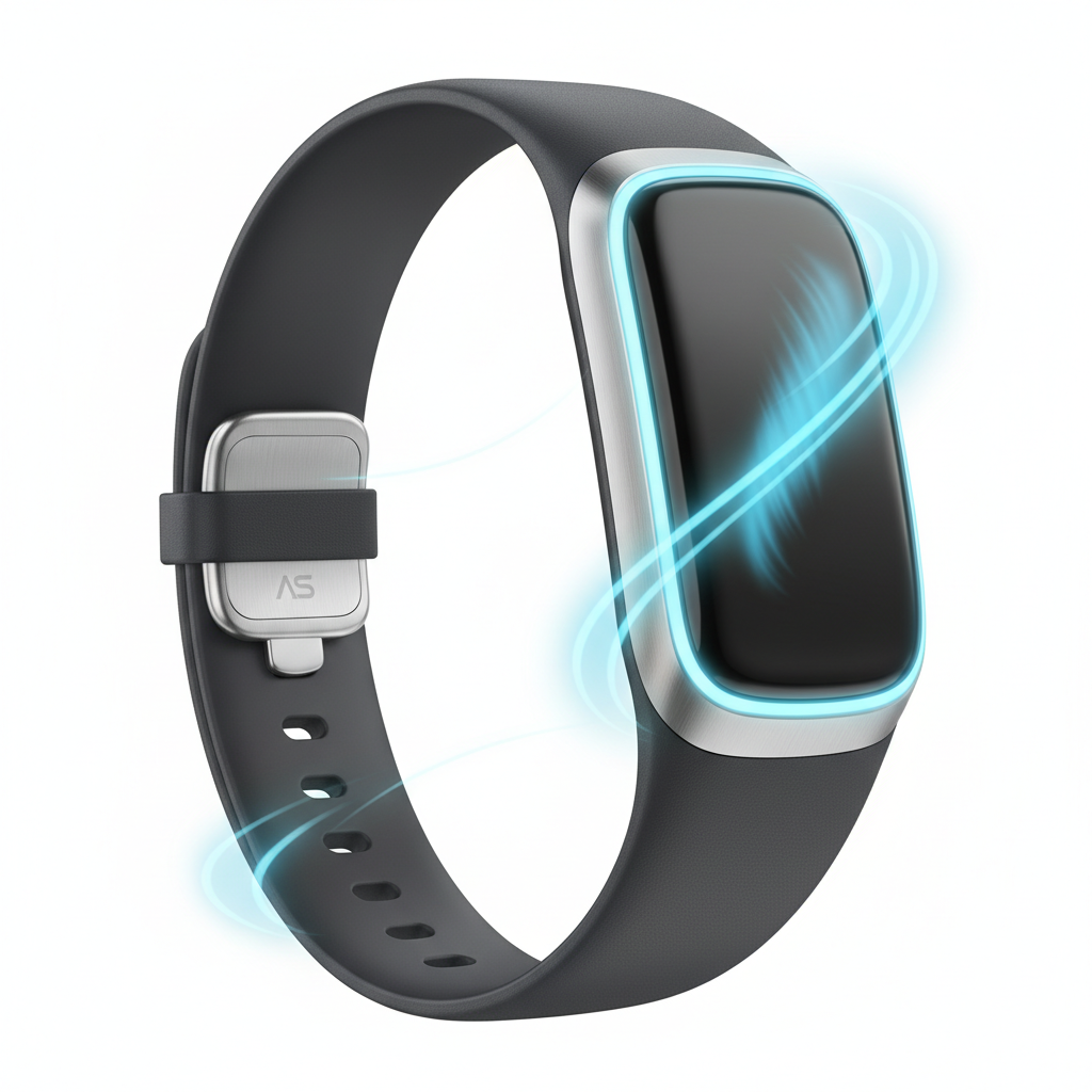 AuraSync SmartArmband mit KI-Tracker