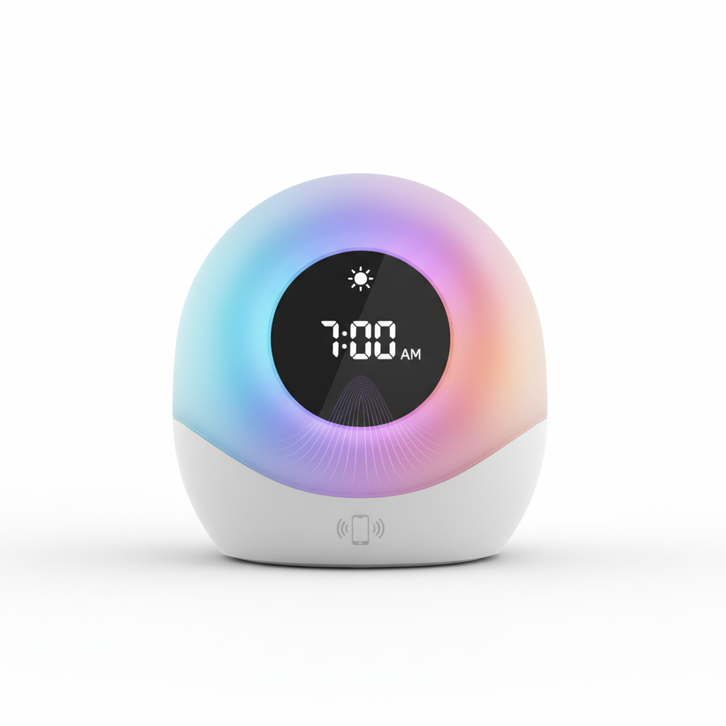 AuraWake Smart RGB Wake-Up Light