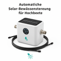 Automatische Solar-Bewässerungssteuerung in einem Hochbeet