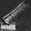 Outdoor Multifunctional Zoom Strong Light Flashlight
